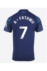 Leicester City Issahaku Fatawu #7 Fotballdrakt Borte Klær 2025-26 Korte ermer